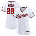 2026 All - Star Game Women's Washington Nationals James Wood White Replica Jersey