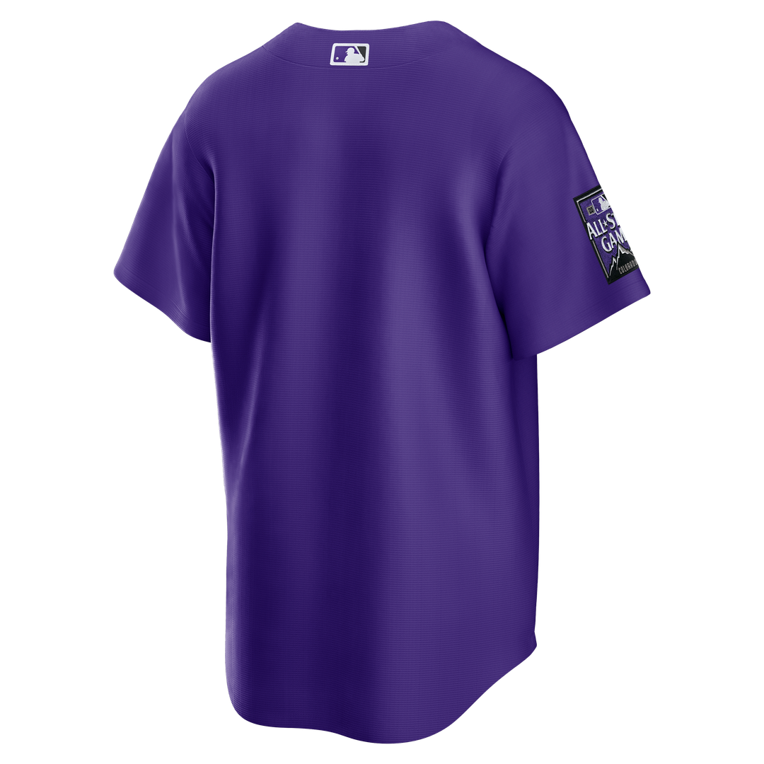 Colorado Rockies Alternate Replica Team Jersey - Purple
