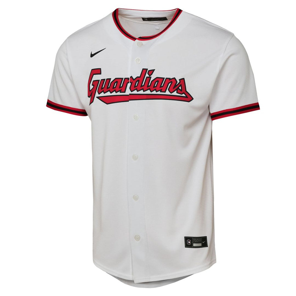 José Ramírez Cleveland Guardians Youth Home Replica Player Jersey - White