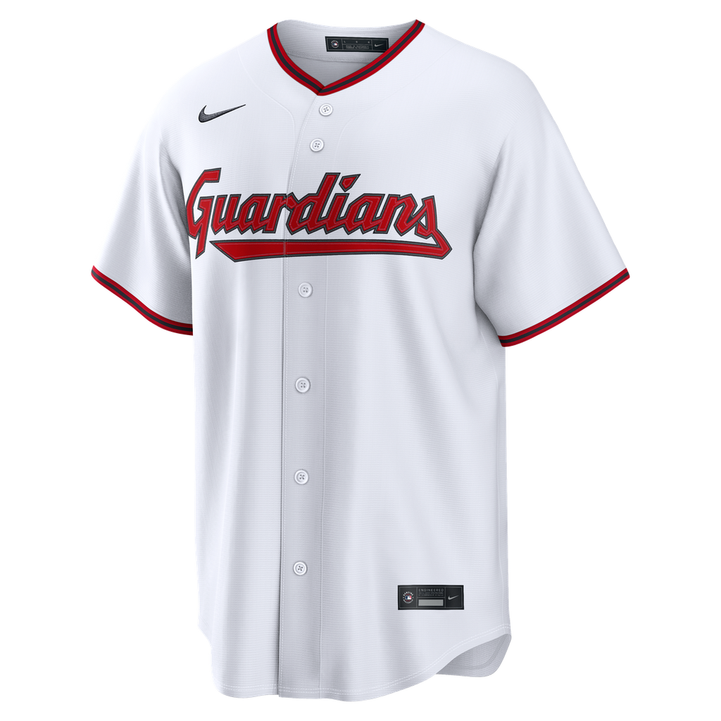 Nathaniel Lowe Cleveland Guardians Home Replica Jersey - White