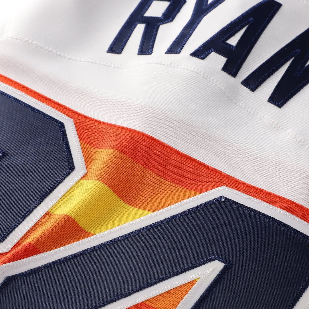 Nolan Ryan Houston Astros Throwback Authentic Jersey - White