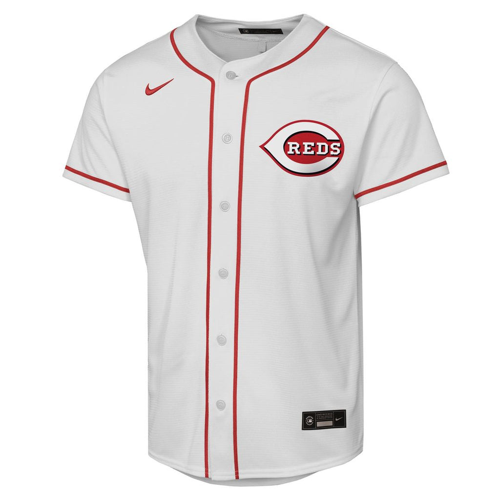Elly De La Cruz Cincinnati Reds Youth Home Replica Player Jersey - White