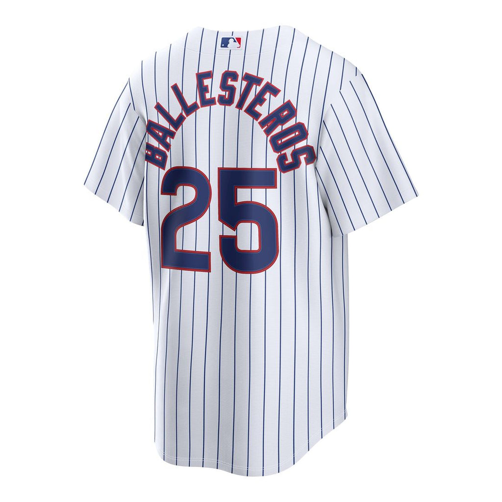 Moisés Ballesteros Chicago Cubs Home Replica Jersey - White