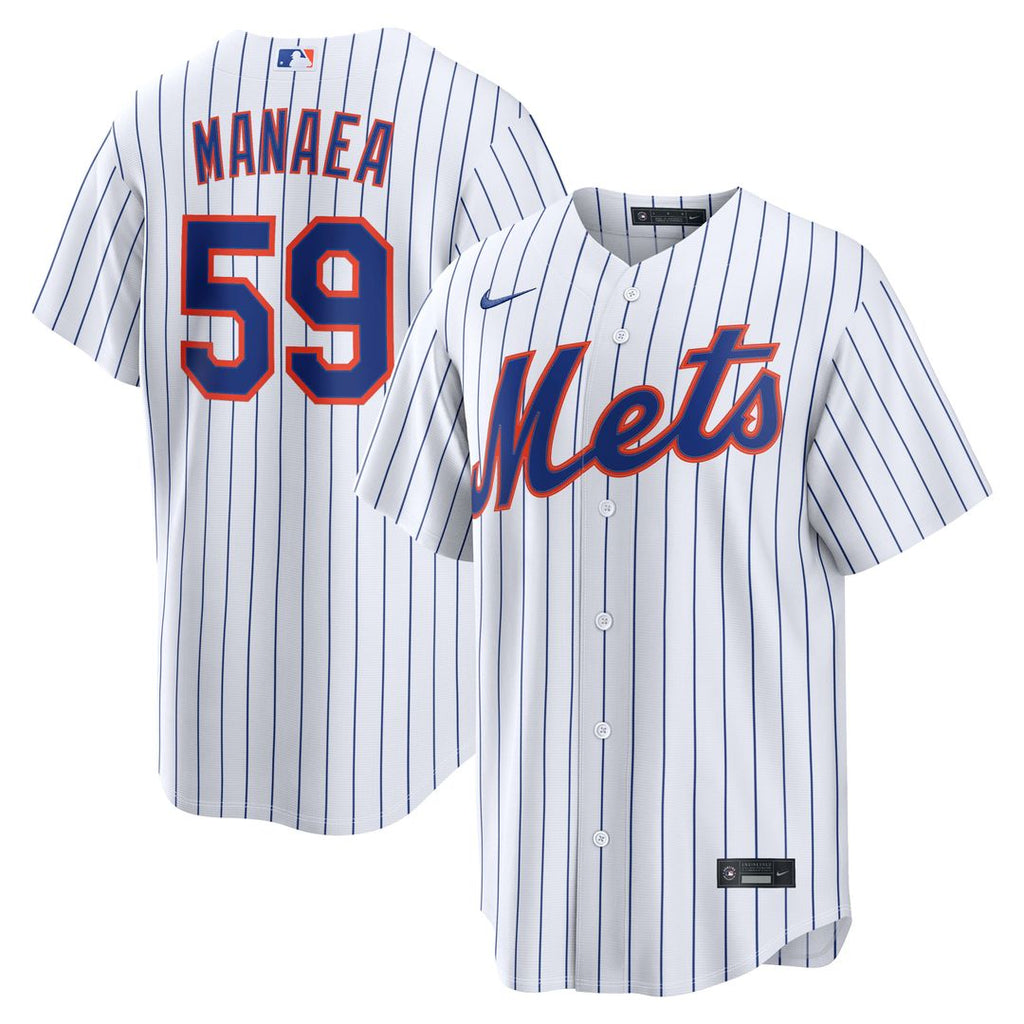 Sean Manaea New York Mets Home Replica Jersey - White