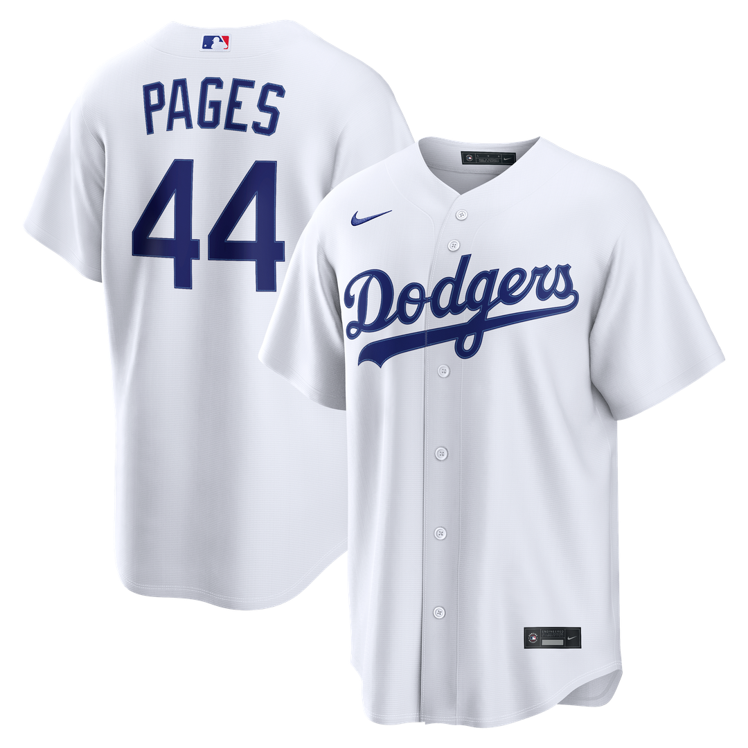 Andy Pages Los Angeles Dodgers Home Replica Jersey - White