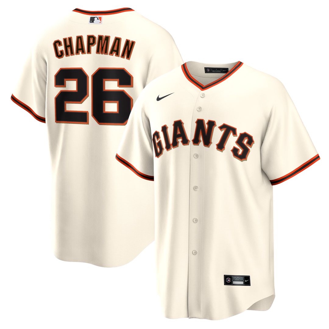 Matt Chapman San Francisco Giants Home Replica Jersey - Cream