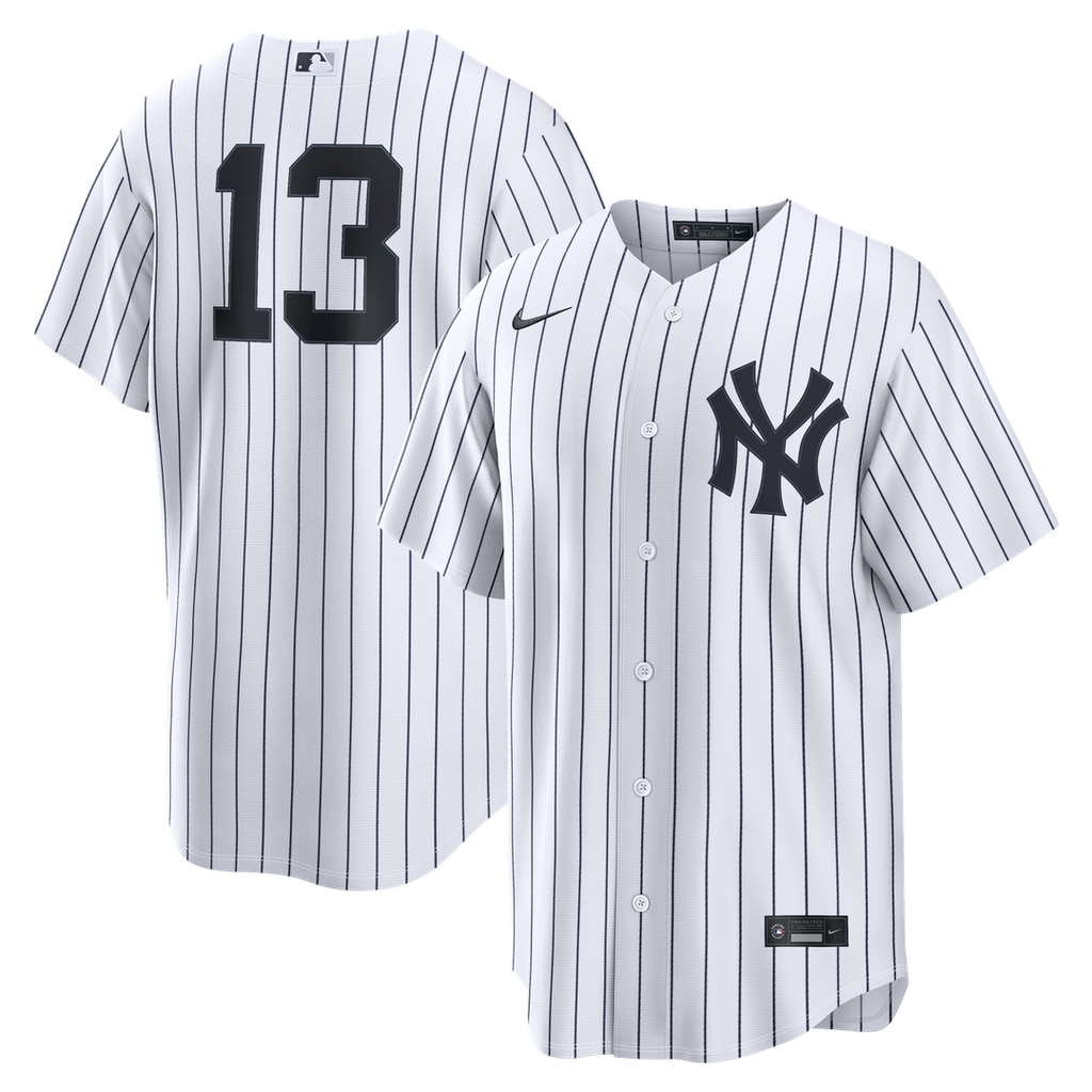 Jazz Chisholm Jr. New York Yankees Home Replica Jersey - White