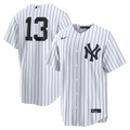 Jazz Chisholm Jr. New York Yankees Home Replica Jersey - White