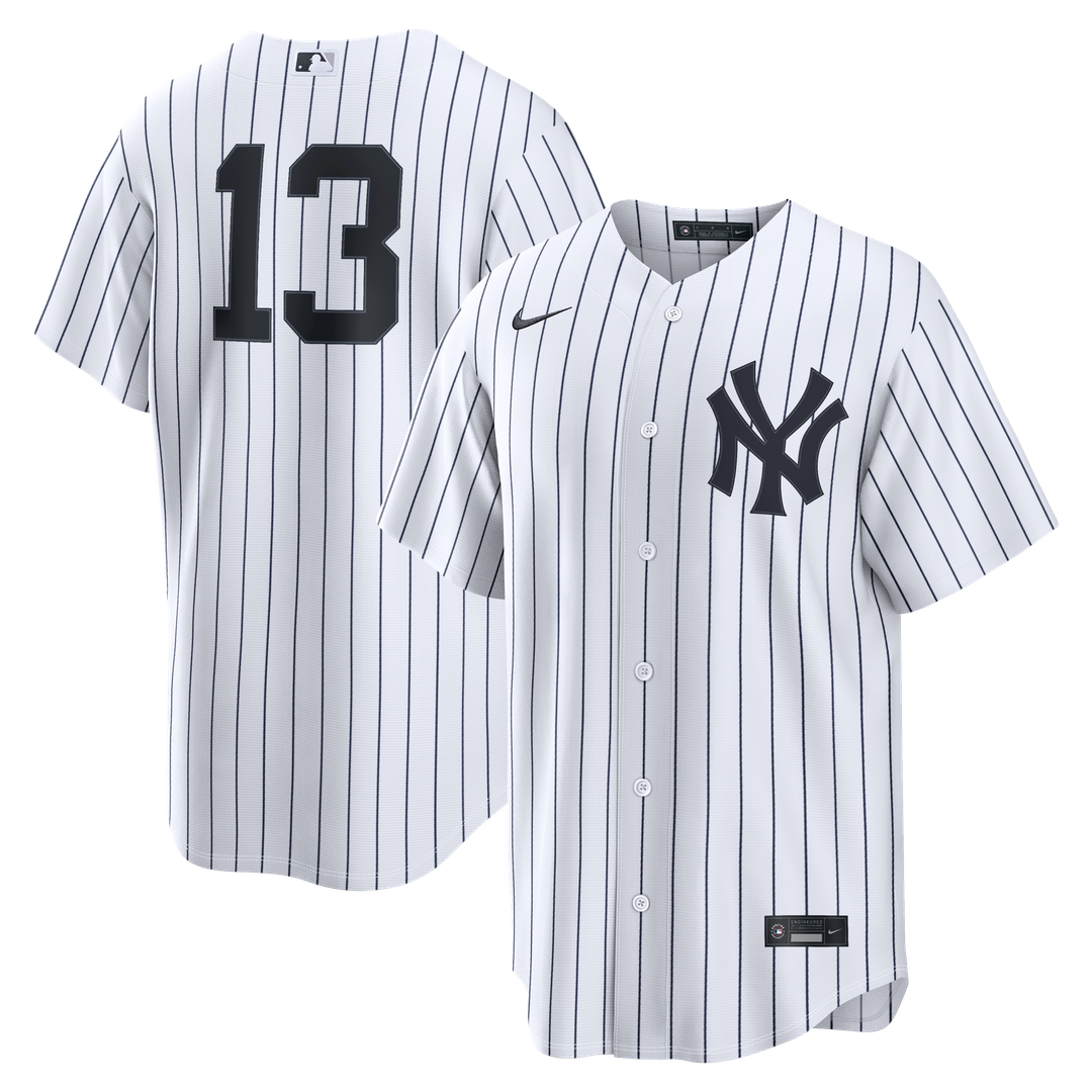 Jazz Chisholm Jr. New York Yankees Home Replica Jersey - White