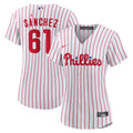 Cristopher Sanchez Philadelphia Phillies Women's Home Replica Jersey - White