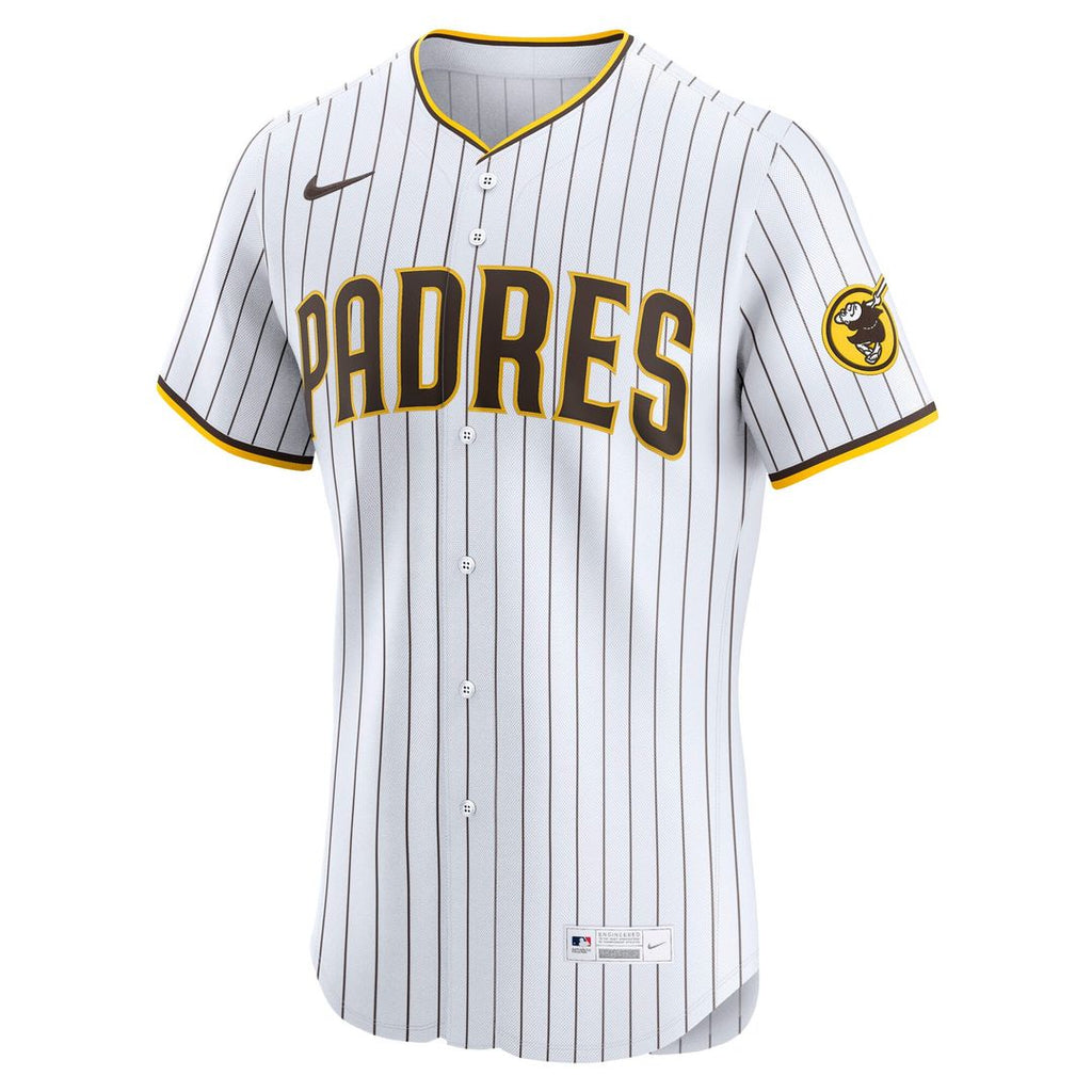 Manny Machado San Diego Padres Home Elite Player Jersey - White