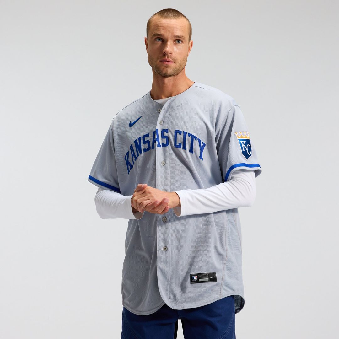 Kansas City Royals 2022 Road Authentic Jersey - Gray