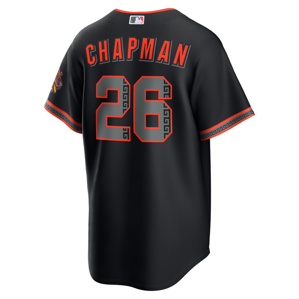 Matt Chapman San Francisco Giants Alternate Stadium Jersey - Black