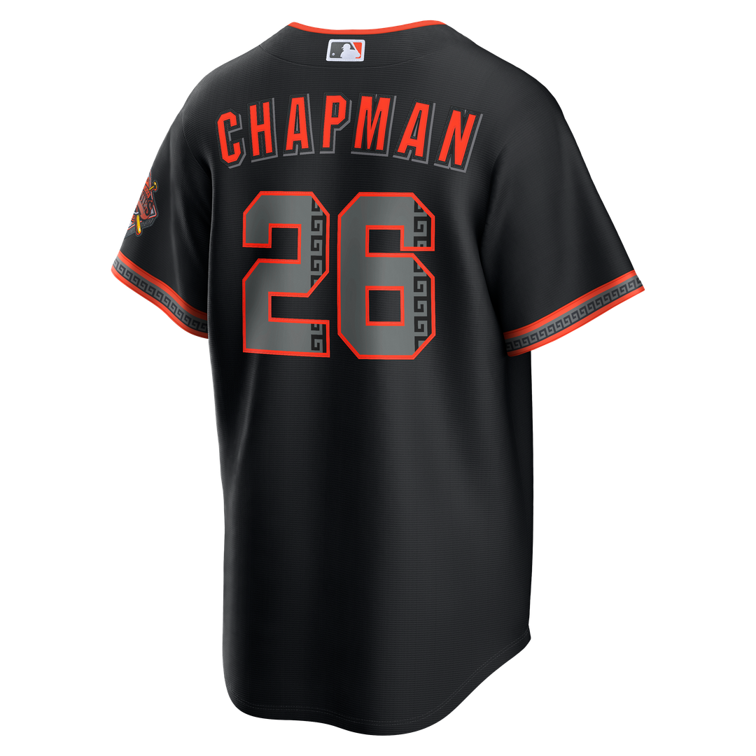 Matt Chapman San Francisco Giants Alternate Stadium Jersey - Black