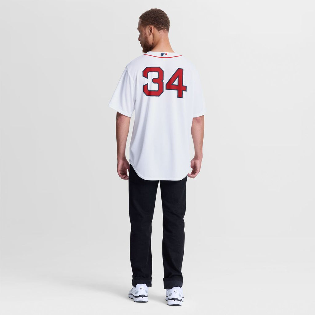 David Ortiz Boston Red Sox Home Replica Jersey - White