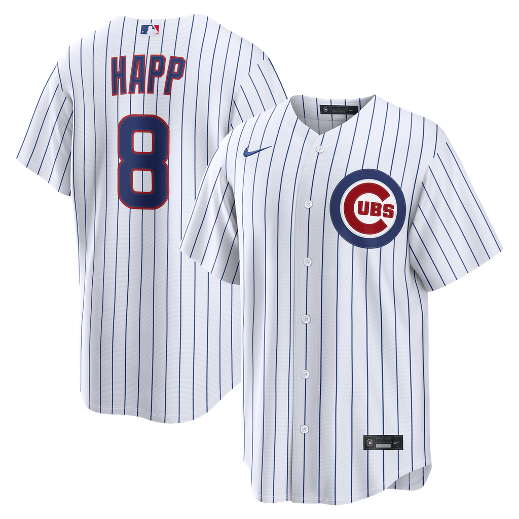 Ian Happ Chicago Cubs Home Replica Jersey - White