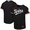 Minnesota Twins Youth Alternate 2 Stadium Jersey - Black