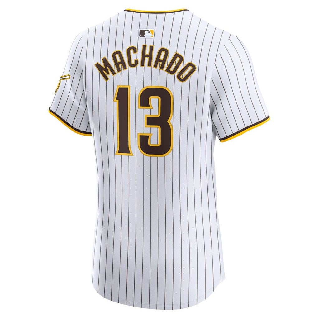 Manny Machado San Diego Padres Home Elite Jersey - White
