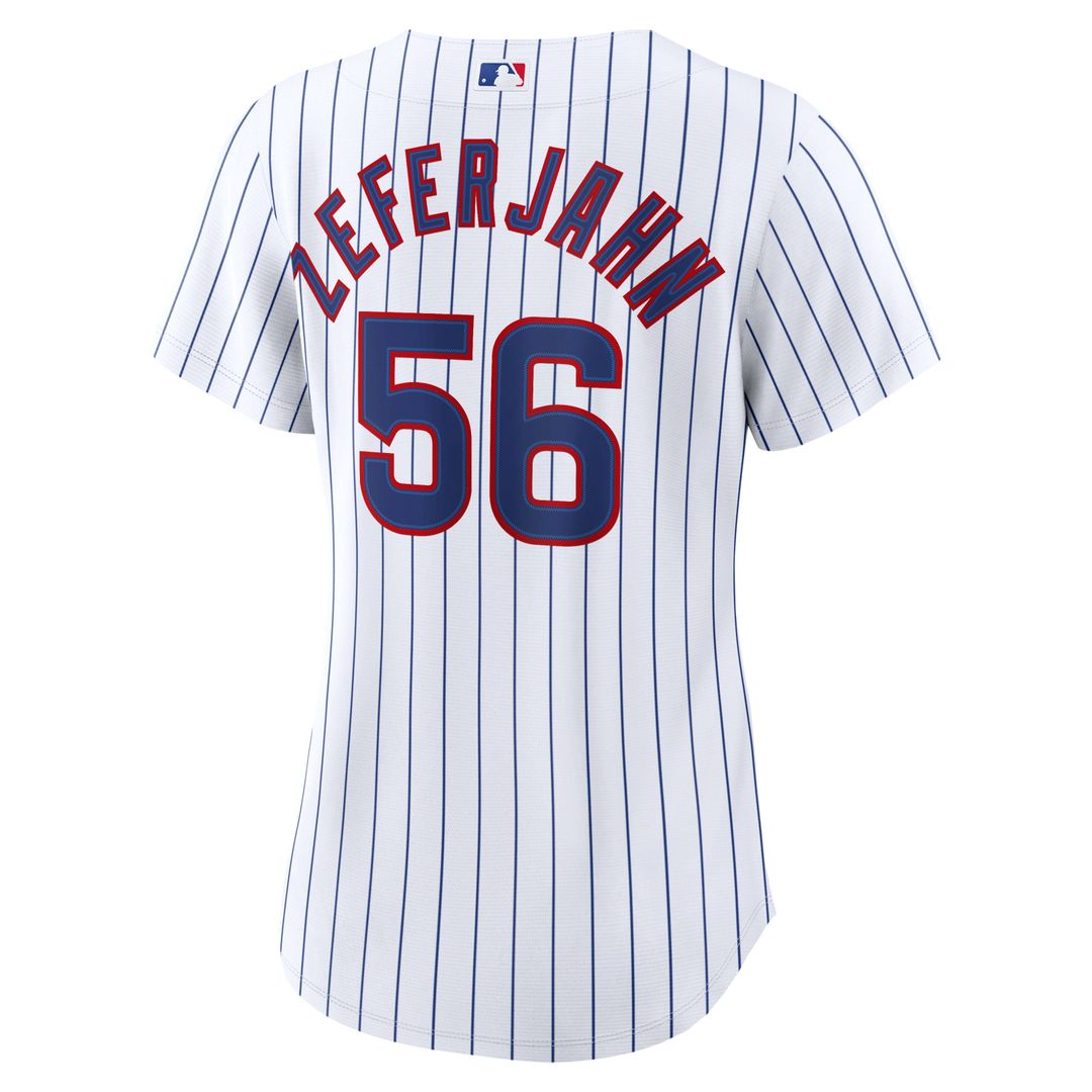Ryan Zeferjahn Chicago Cubs Women's Home Replica Jersey - White