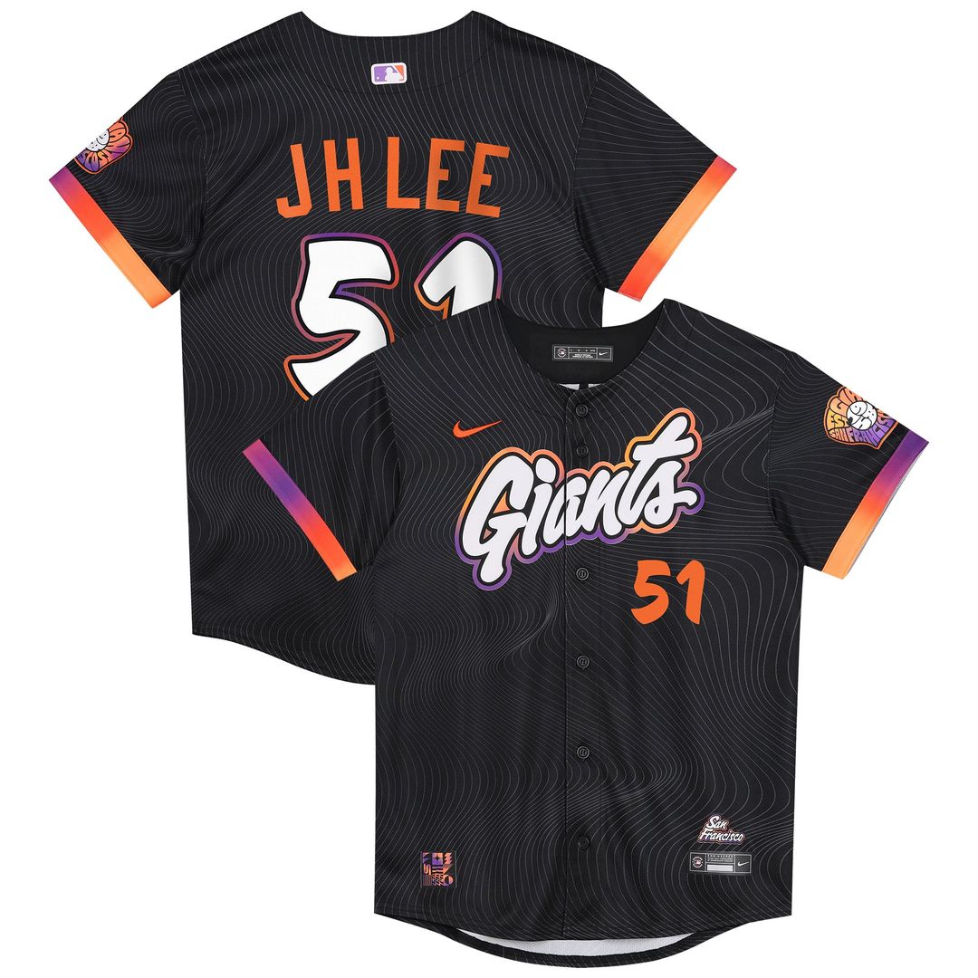 Jung Hoo Lee San Francisco Giants Preschool 2025 City Connect Limited Player Jersey - Anthracite
