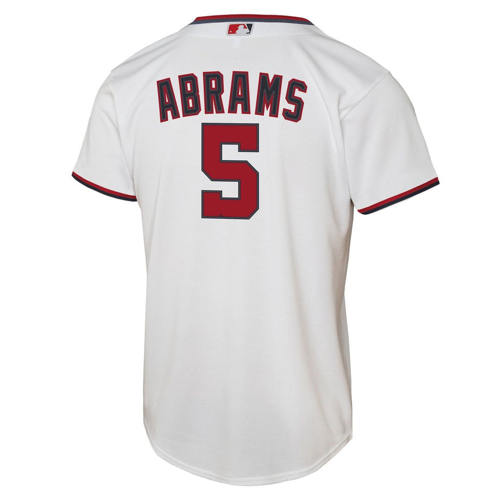 CJ Abrams Washington Nationals Youth Home Replica Player Jersey - White