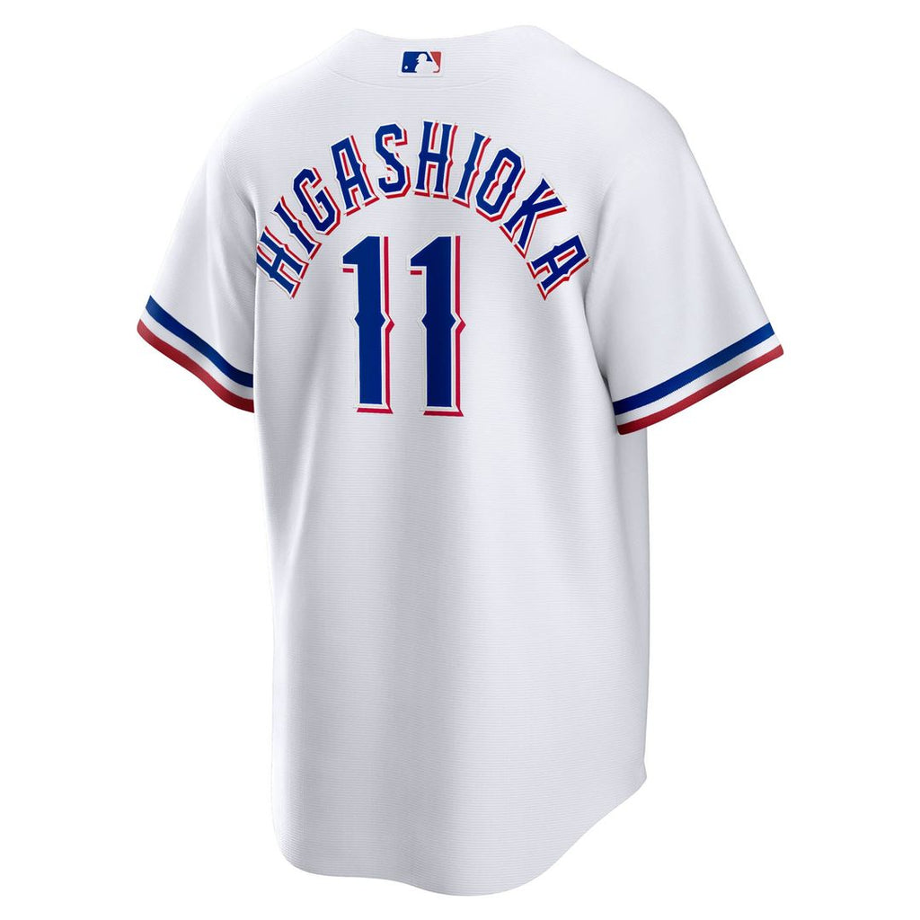 Kyle Higashioka Texas Rangers Home Replica Jersey - White