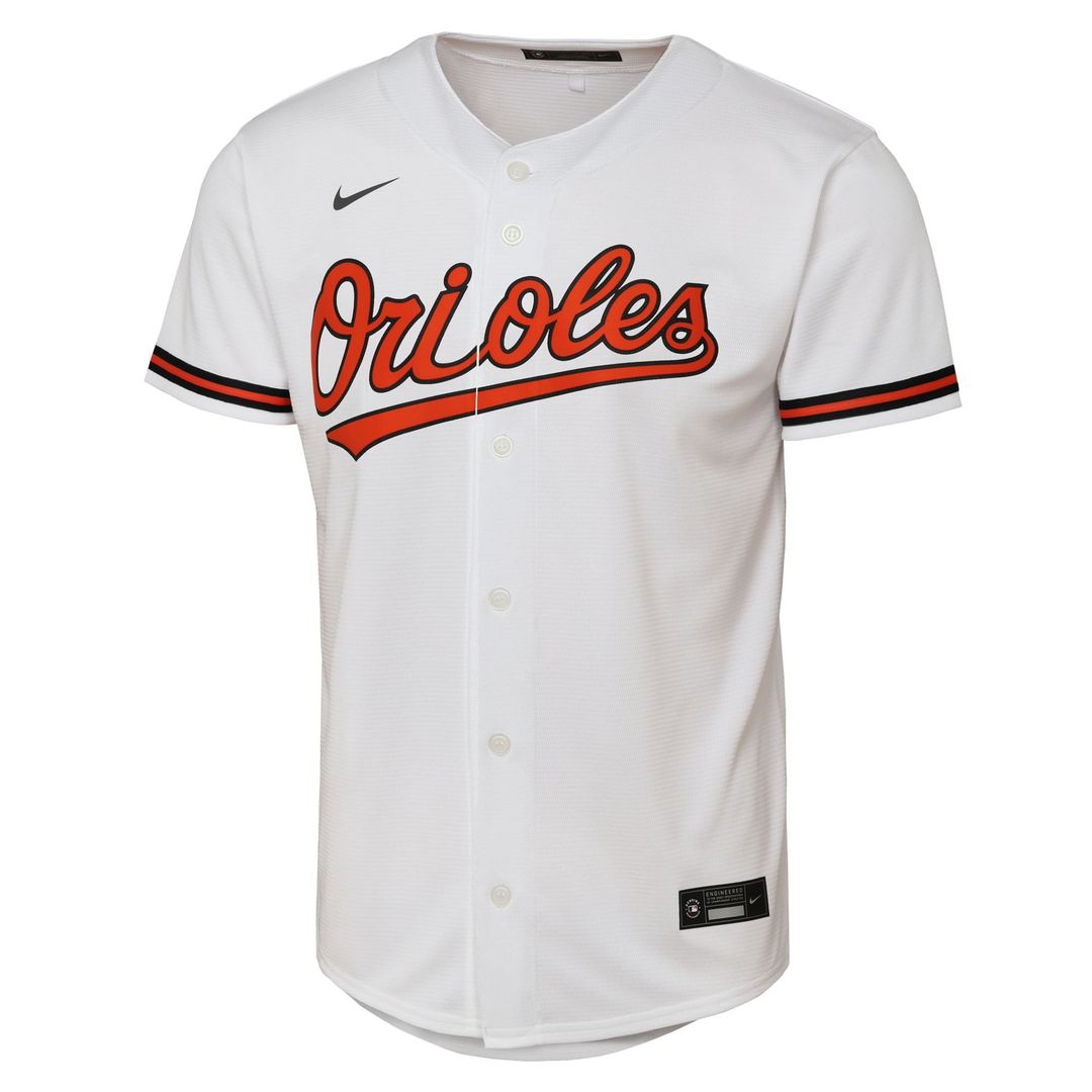 Adley Rutschman Baltimore Orioles Youth Home Replica Player Jersey - White
