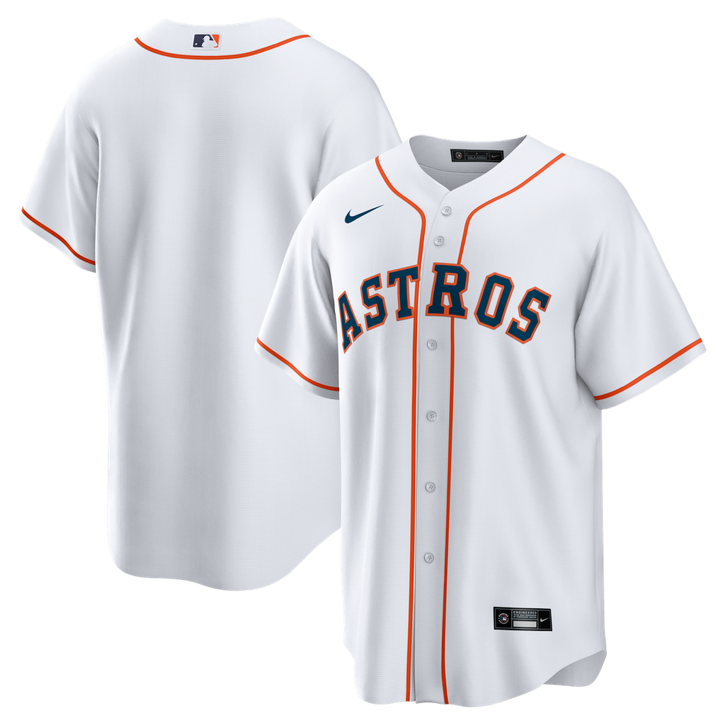 Houston Astros Home Big & Tall Replica Jersey - White