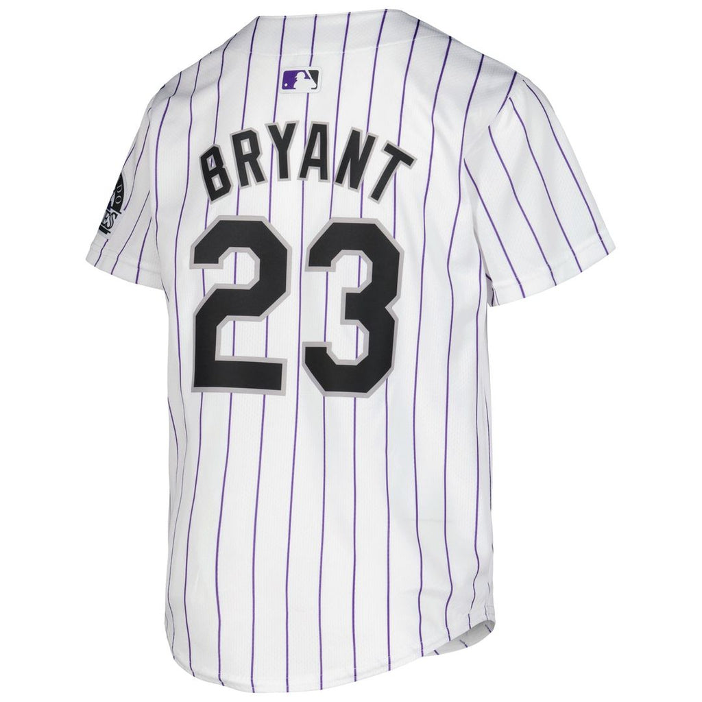 Kris Bryant Colorado Rockies Youth Home Limited Player Jersey - White