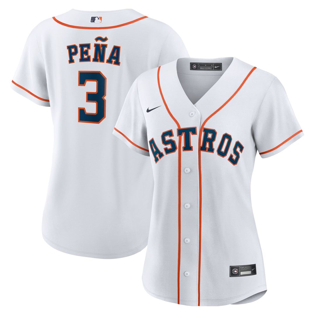 Jeremy Peña Houston Astros Women's Home Replica Jersey - White