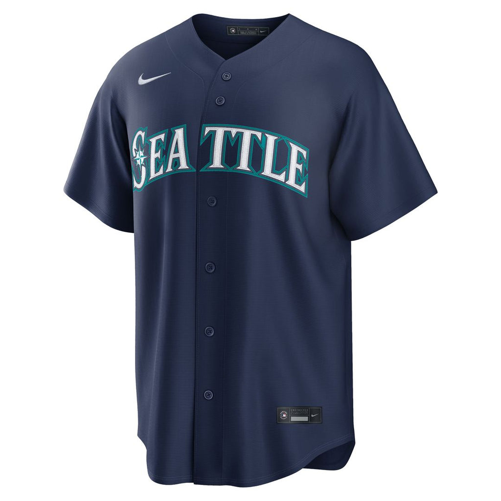 Seattle Mariners Road Replica Jersey - Navy