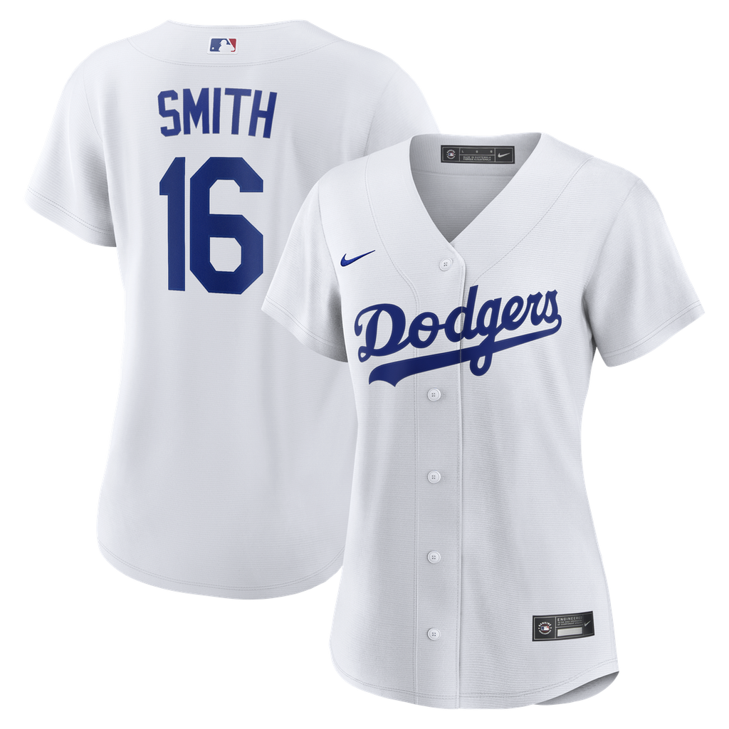 Will Smith Los Angeles Dodgers Women's Home Replica Jersey - White