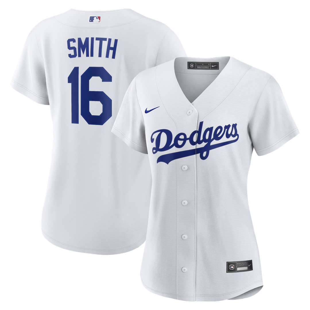 Will Smith Los Angeles Dodgers Women's Home Replica Jersey - White