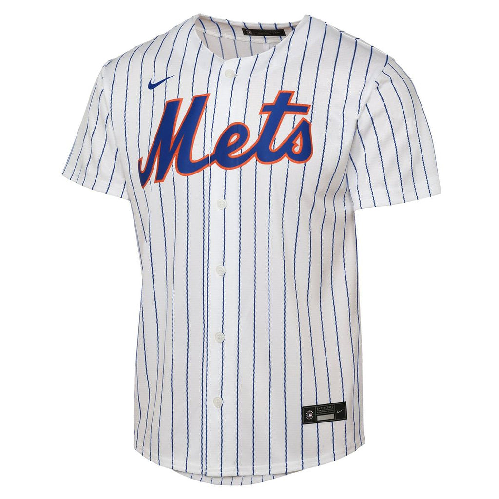 Francisco Lindor New York Mets Youth Home Replica Player Jersey - White