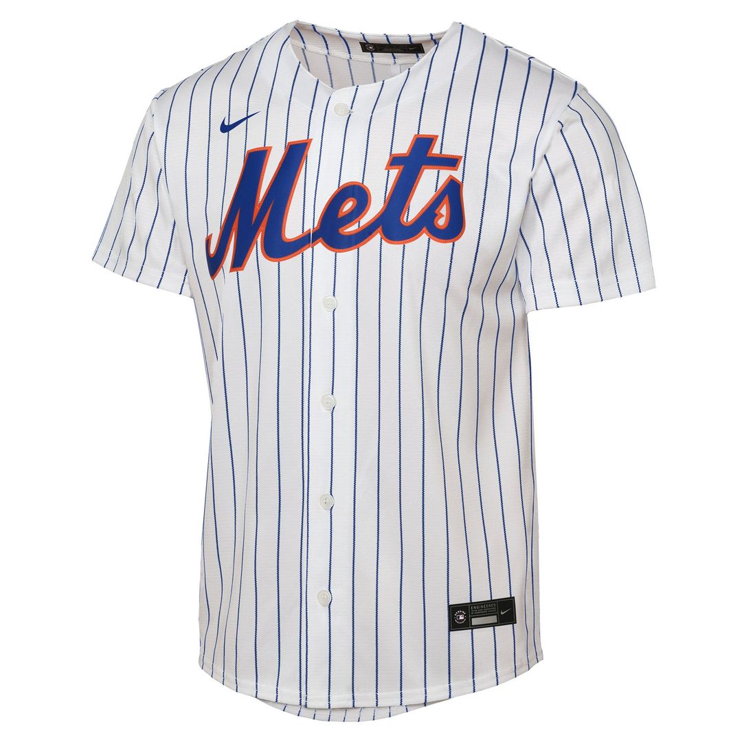 Francisco Lindor New York Mets Youth Home Replica Player Jersey - White