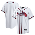 Atlanta Braves Home Big & Tall Replica Jersey - White