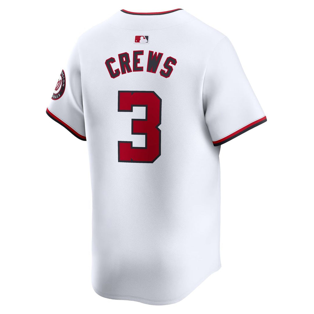 Dylan Crews Washington Nationals Home Limited Player Jersey - White