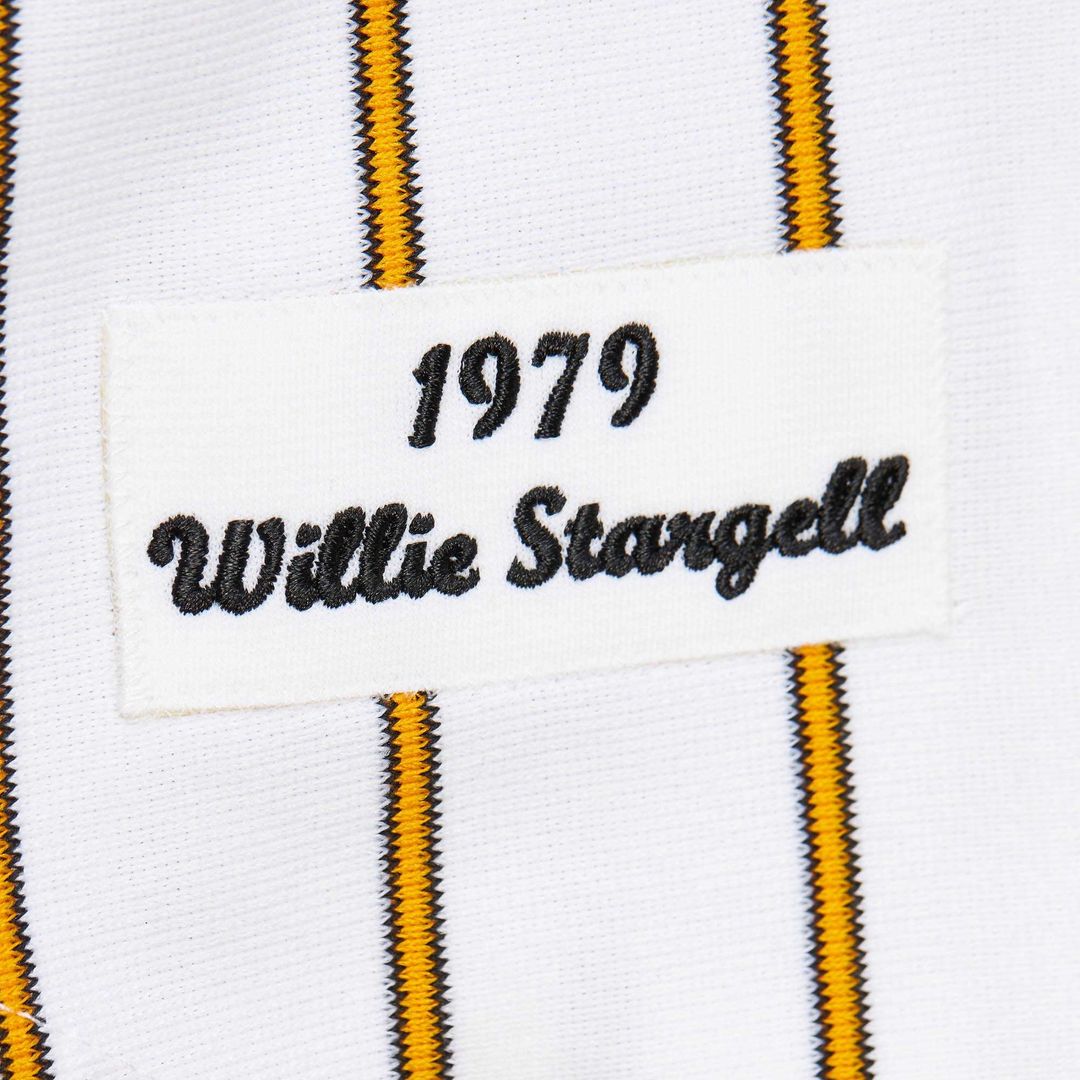 Willie Stargell Pittsburgh Pirates Cooperstown Collection 1979 Authentic Jersey - White
