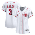 Ke'Bryan Hayes Cincinnati Reds Women's Home Limited Player Jersey - White