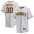 Gavin Sheets San Diego Padres Home Replica Jersey - White