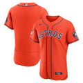 Houston Astros Alternate Sponsor Patch Authentic Jersey - Orange