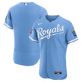 Kansas City Royals Alternate Sponsor Patch Authentic Jersey - Light Blue
