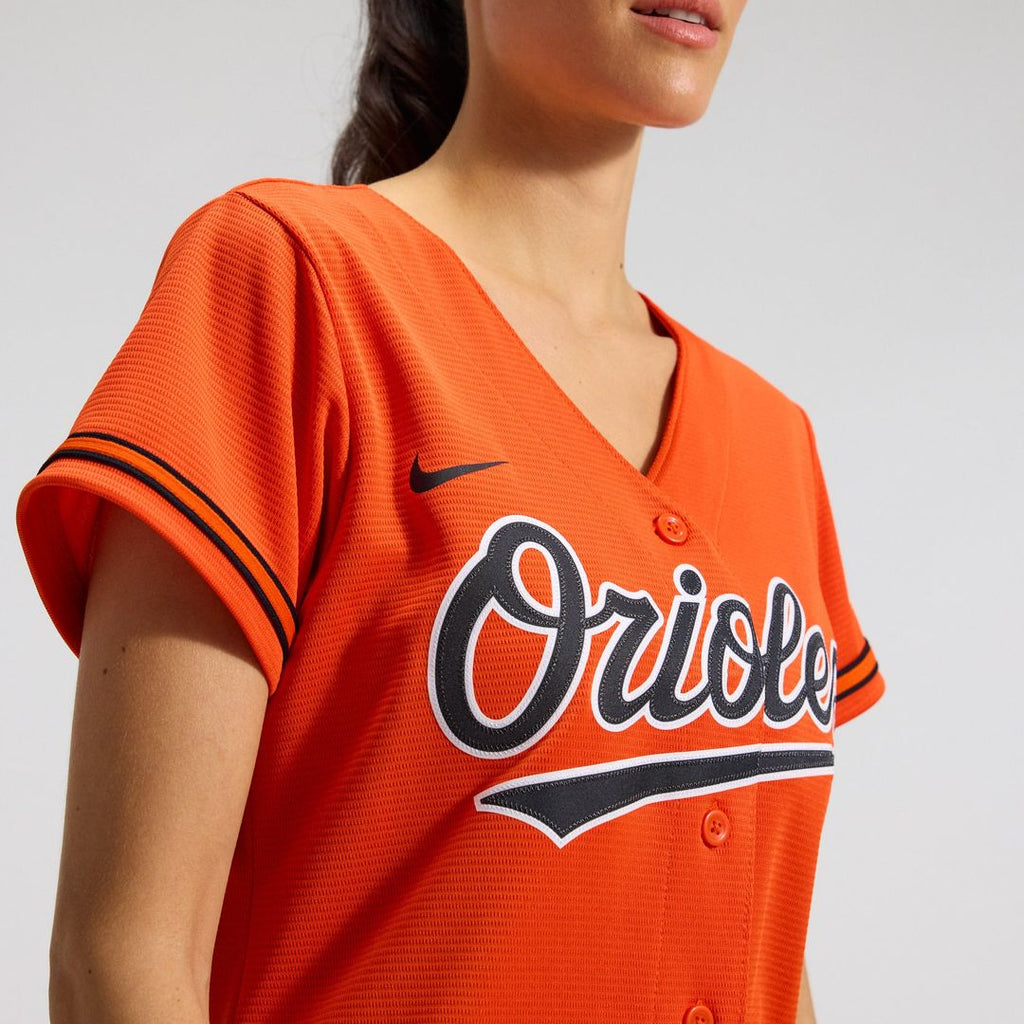 Adley Rutschman Baltimore Orioles Women's Alternate Replica Player Jersey - Orange