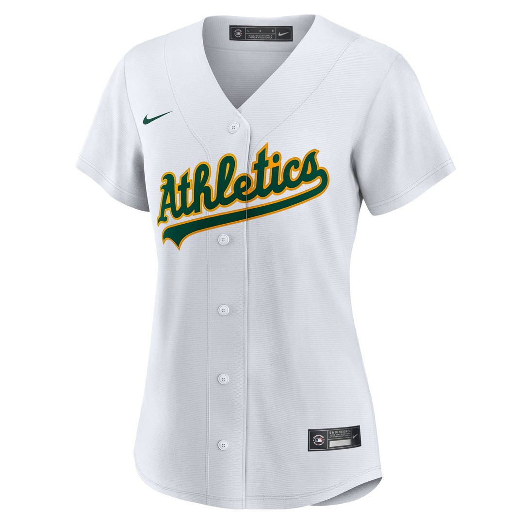 Nick Kurtz Athletics Women's Home Replica Player Jersey - White