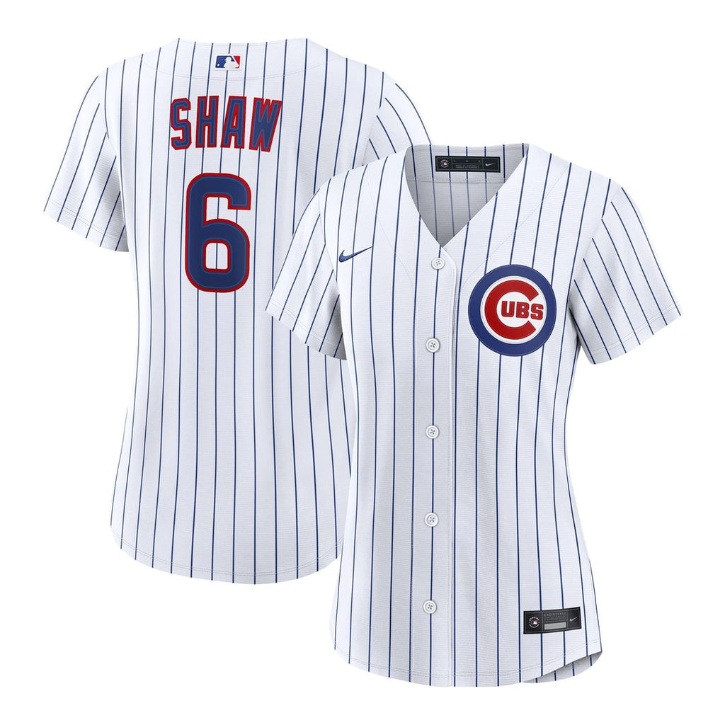 Matt Shaw Chicago Cubs Women's Home Replica Jersey - White