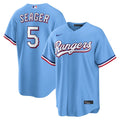 Corey Seager Texas Rangers Alternate Replica Jersey - Light Blue