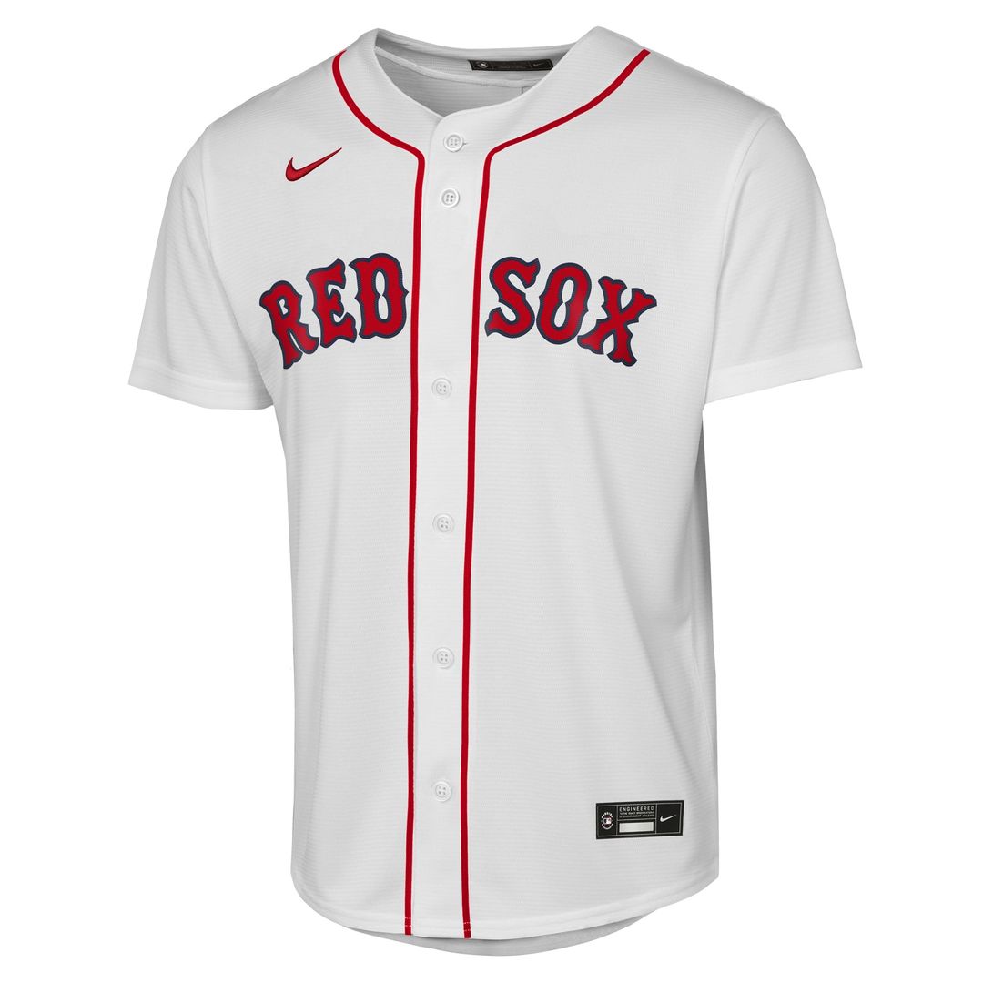 Roman Anthony Boston Red Sox Youth Home Baseline Jersey - White