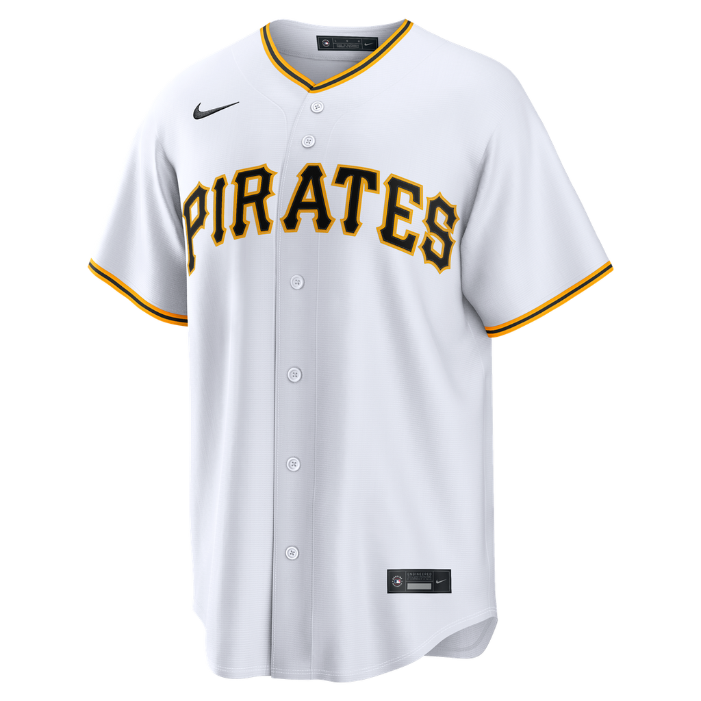 Camilo Doval Pittsburgh Pirates Home Replica Jersey - White