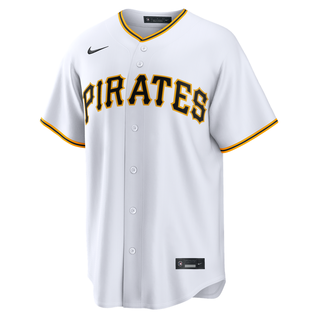 Camilo Doval Pittsburgh Pirates Home Replica Jersey - White