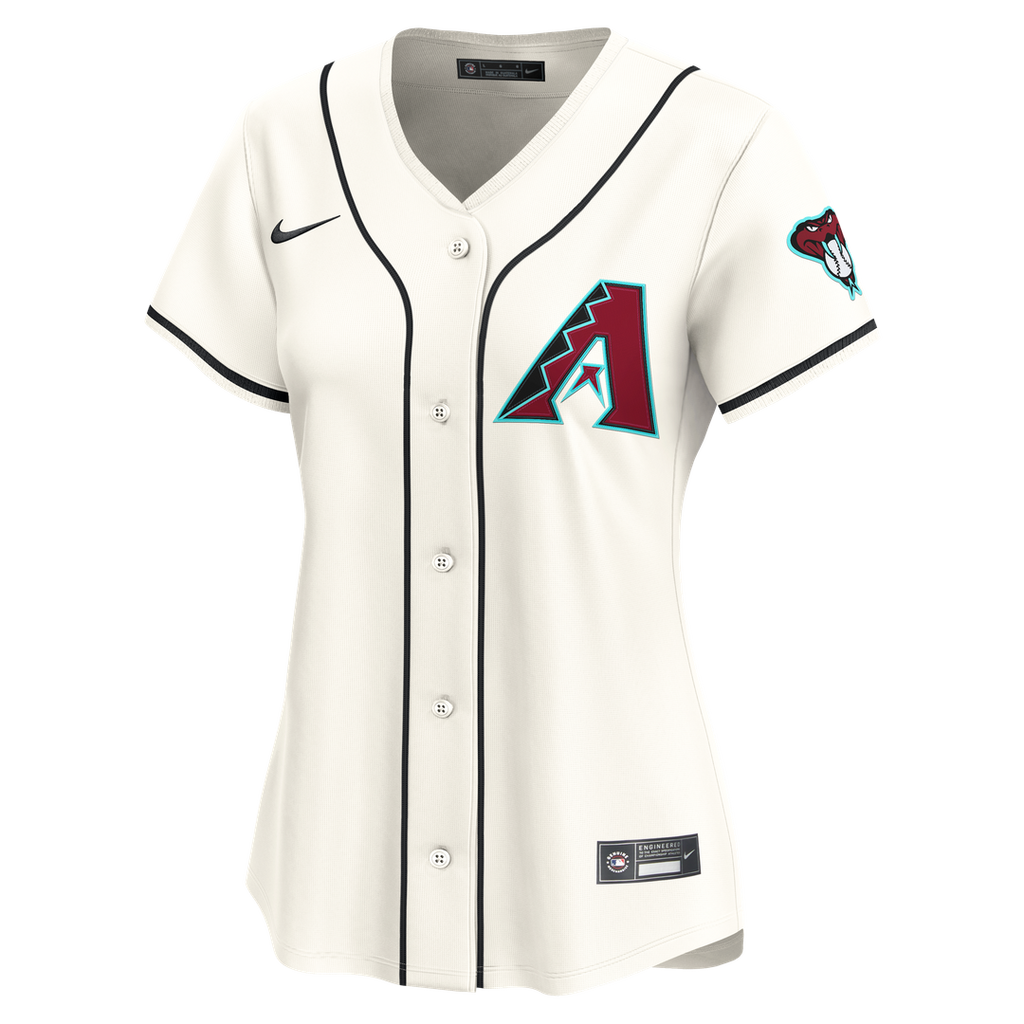 Arizona Diamondbacks Women's Home Limited Jersey - Cream